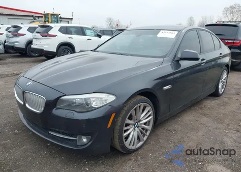 2011 BMW 550I from USA, damaged, VIN WBAFR9C54BC758675